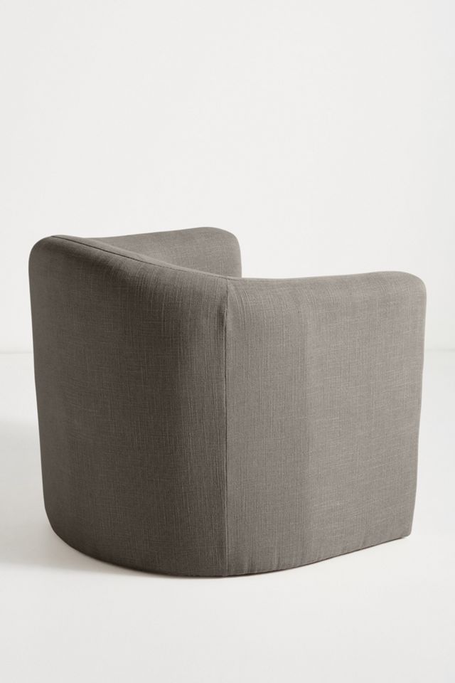 Valencia Linen Sculptural Chair #3