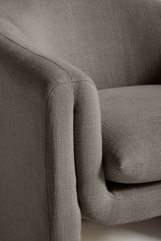 Valencia Linen Sculptural Chair #4