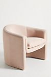Valencia Linen Sculptural Chair #2
