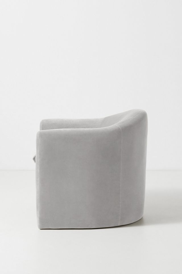 Velvet Sculptural Chair #2