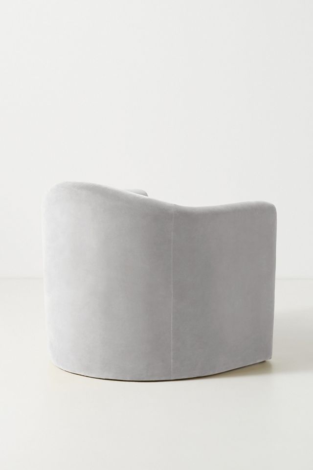 Velvet Sculptural Chair #3