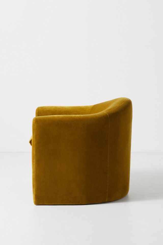 Velvet Sculptural Chair #3
