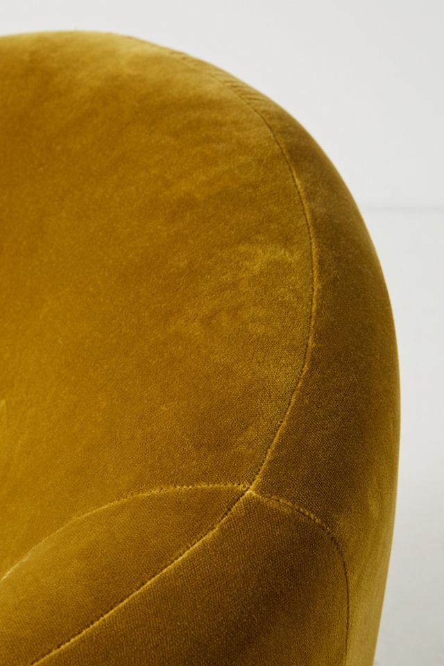 Velvet Sculptural Chair #6