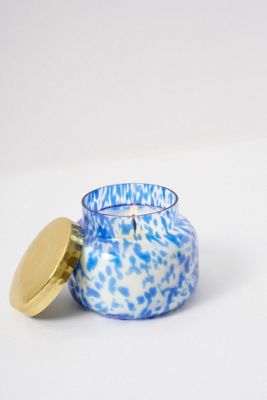 Capri Blue Mini Confetti Glass Candle