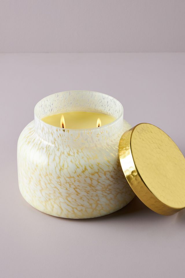 Capri Blue Giant Confetti Candle