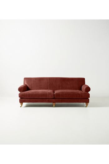 Willoughby Two-Cushion Leather Sofa