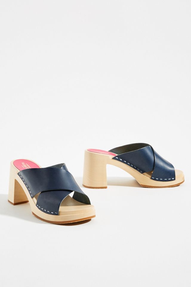 Swedish Hasbeens Annette Clog Sandals #1