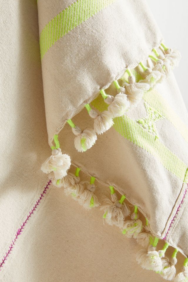 Embroidered Jodi Throw Blanket #1