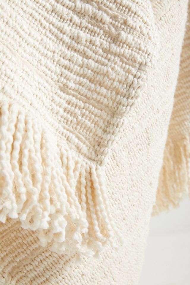 Textured Kadin Throw Blanket #1