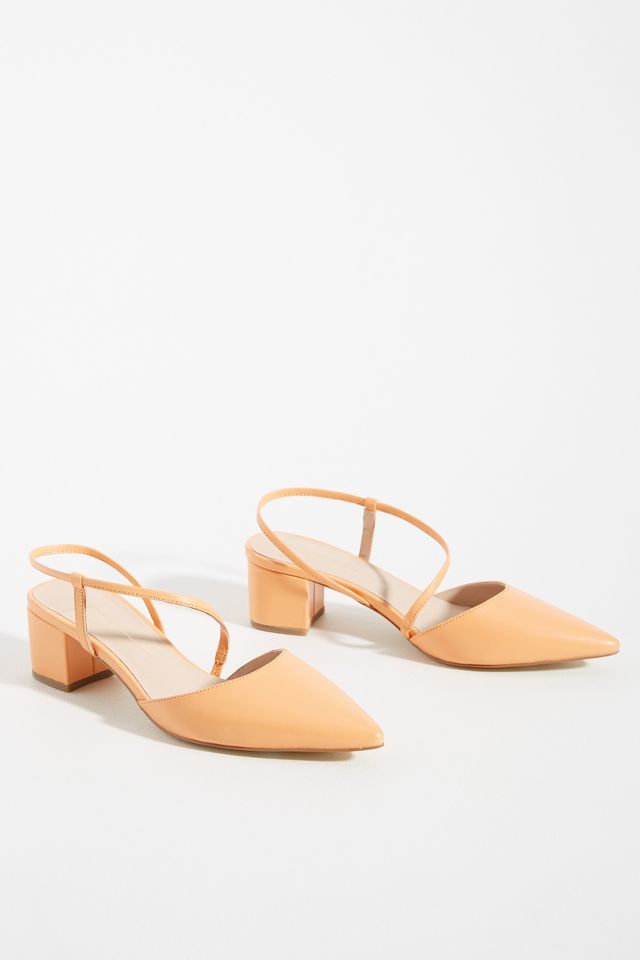 Intentionally Blank Viv Metallic Heels | Anthropologie