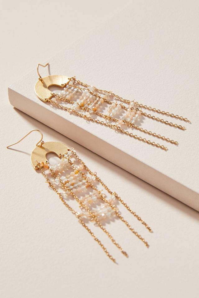 Rainbow Ladder Drop Earrings