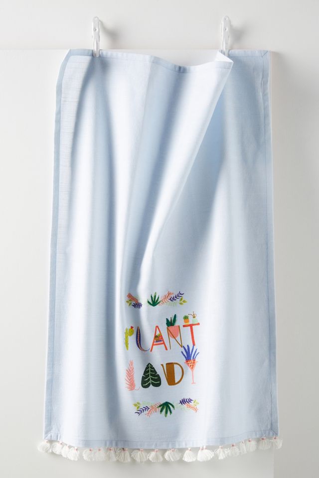 Black Lamb Studio Plant Lady Dish Towel