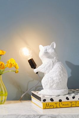 The Icon Table Lamp: Raccoon Edition