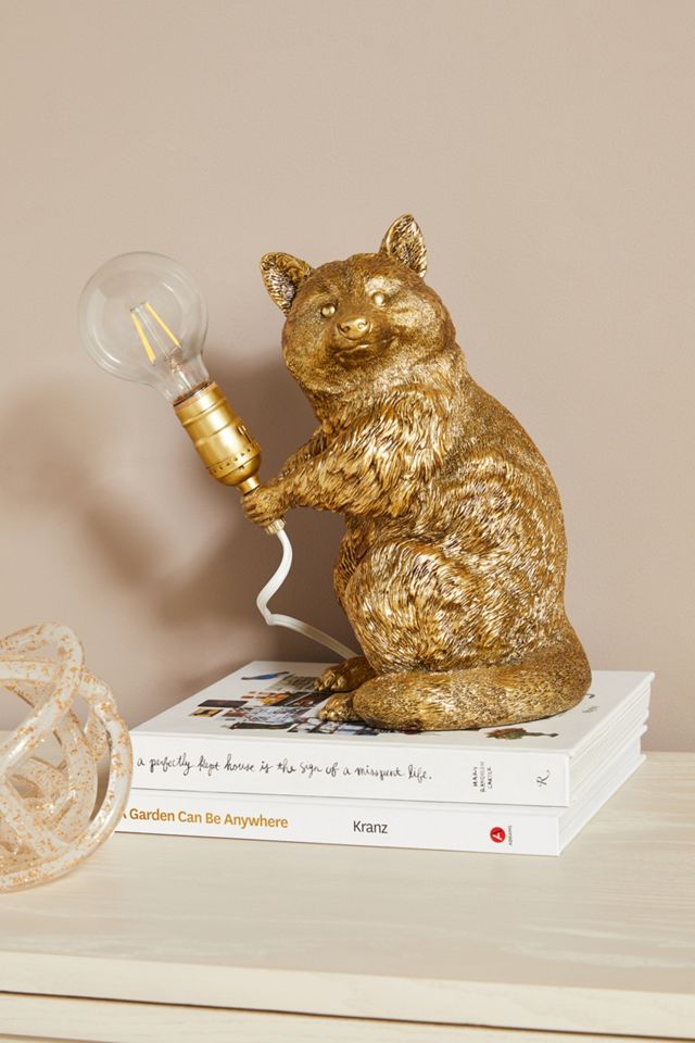 The Icon Table Lamp: Raccoon Edition #1