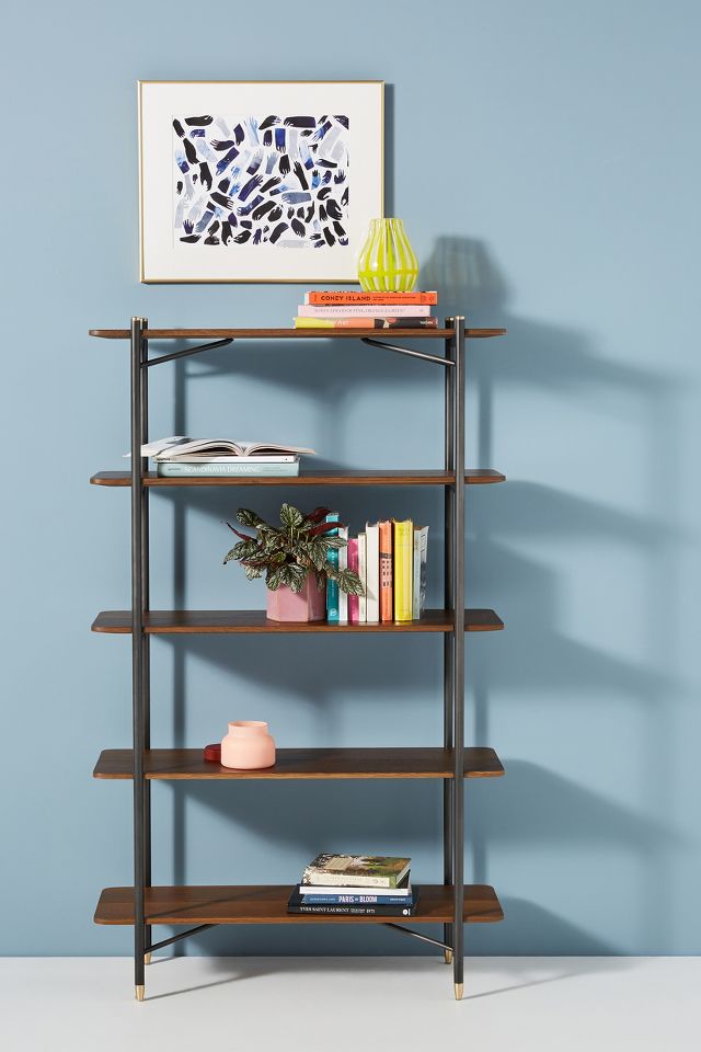 Anthropologie bookshelf deals