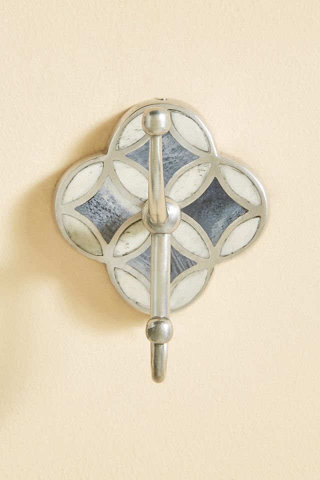 Aleah Inlay Towel Hook #1