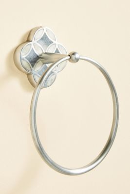 Aleah Inlay Towel Ring