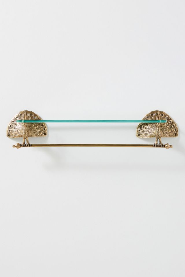 Ida Peacock Glass Shelf #1