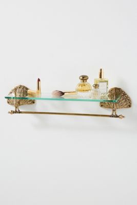 Ida Peacock Glass Shelf