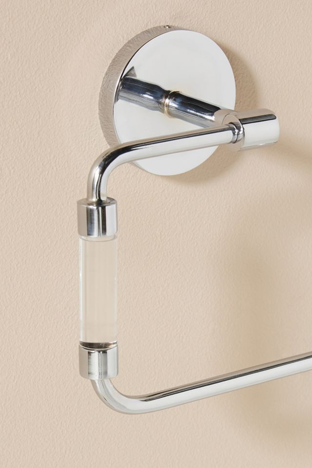 Mikayla Lucite Toilet Paper Holder #1