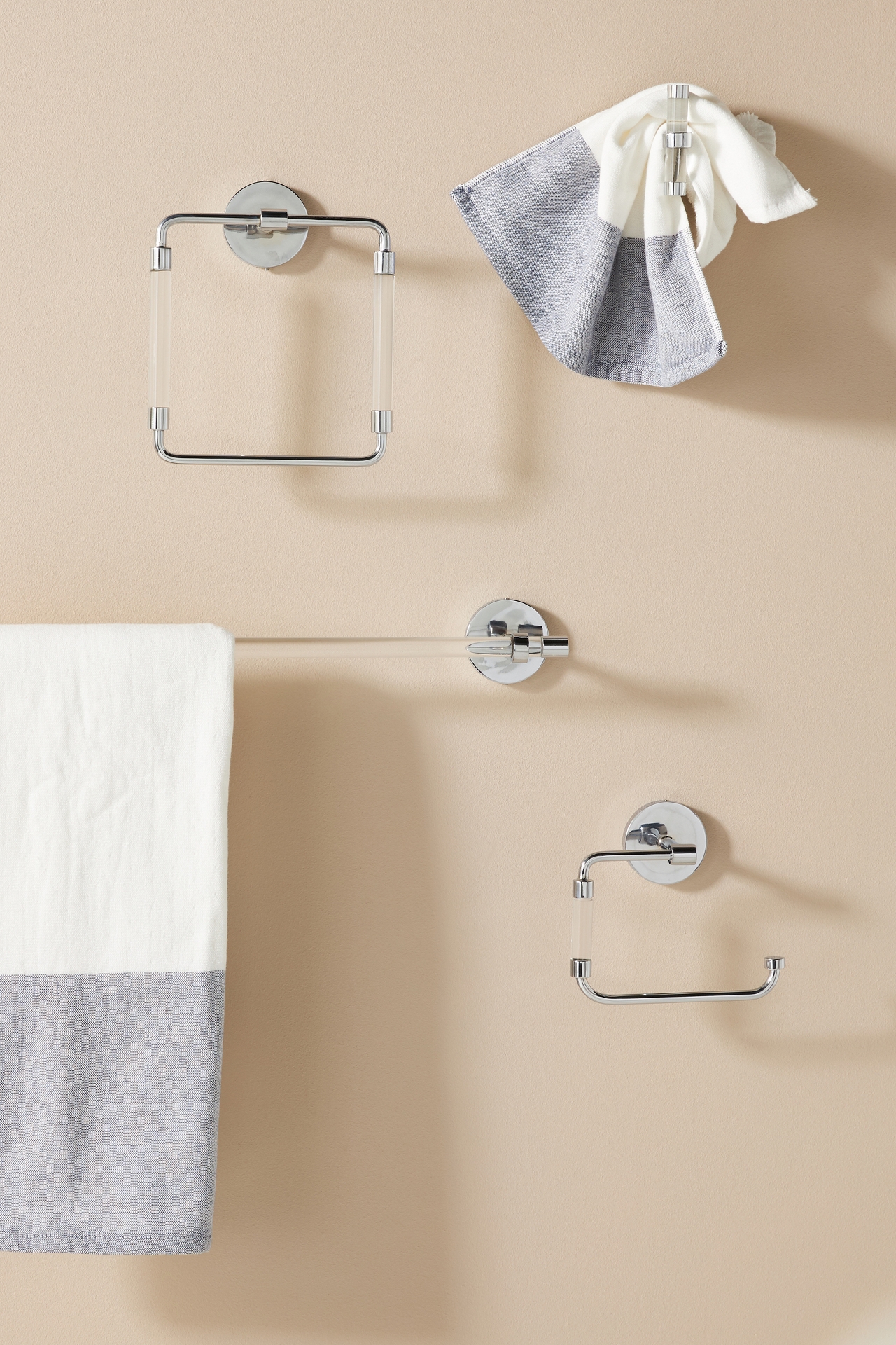 Mikayla Lucite Towel Hook