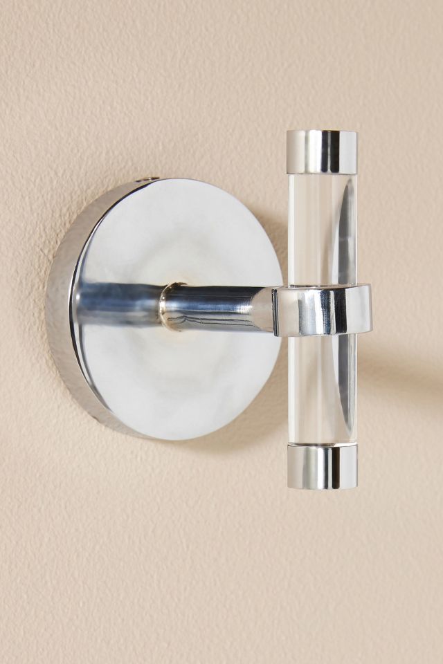 Lucite wall online hooks