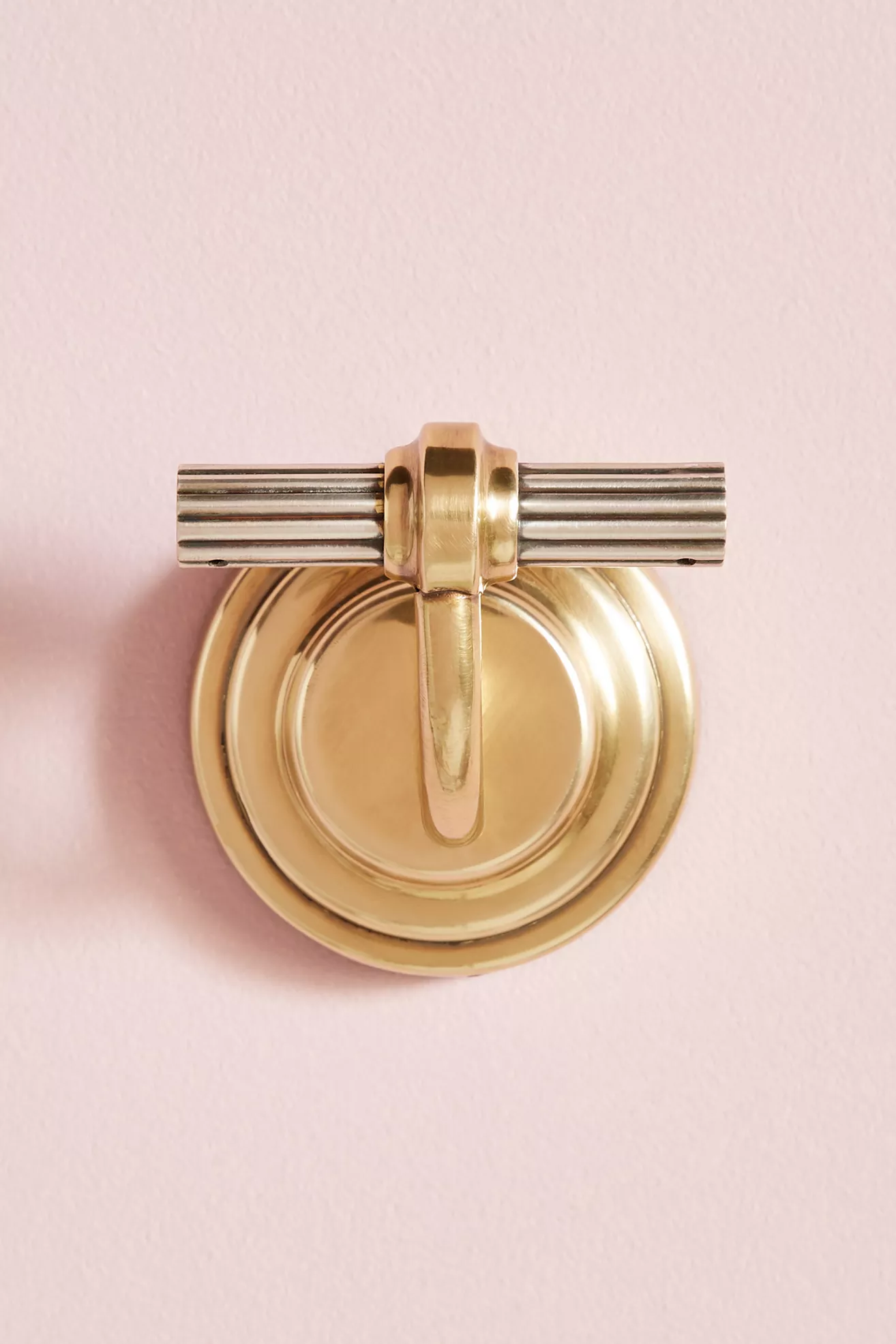 Sylvie Mixed Metal Bath Hook - thumbnail 2