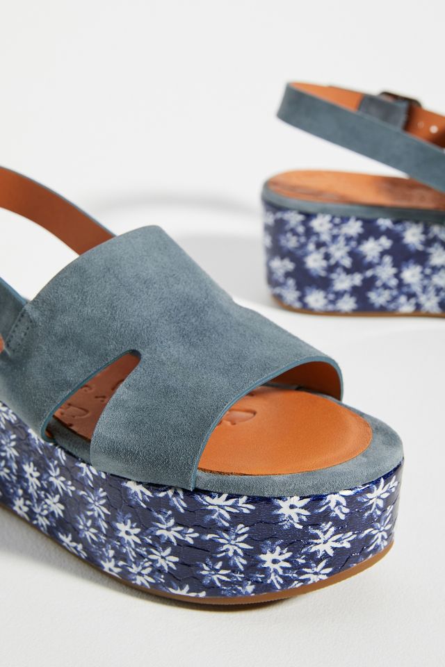 Chie Mihara Omet Platform Slingback Sandals | Anthropologie