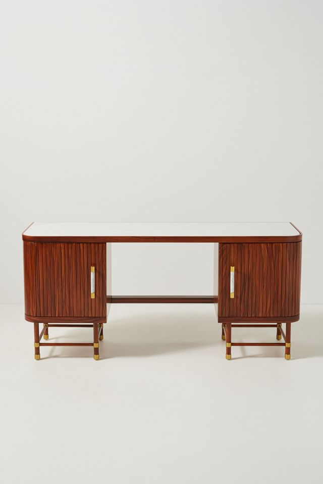 Deluxe Tamboured Desk #1