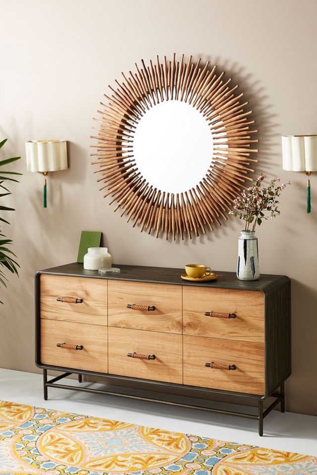 Bobbin Six-Drawer Dresser #1