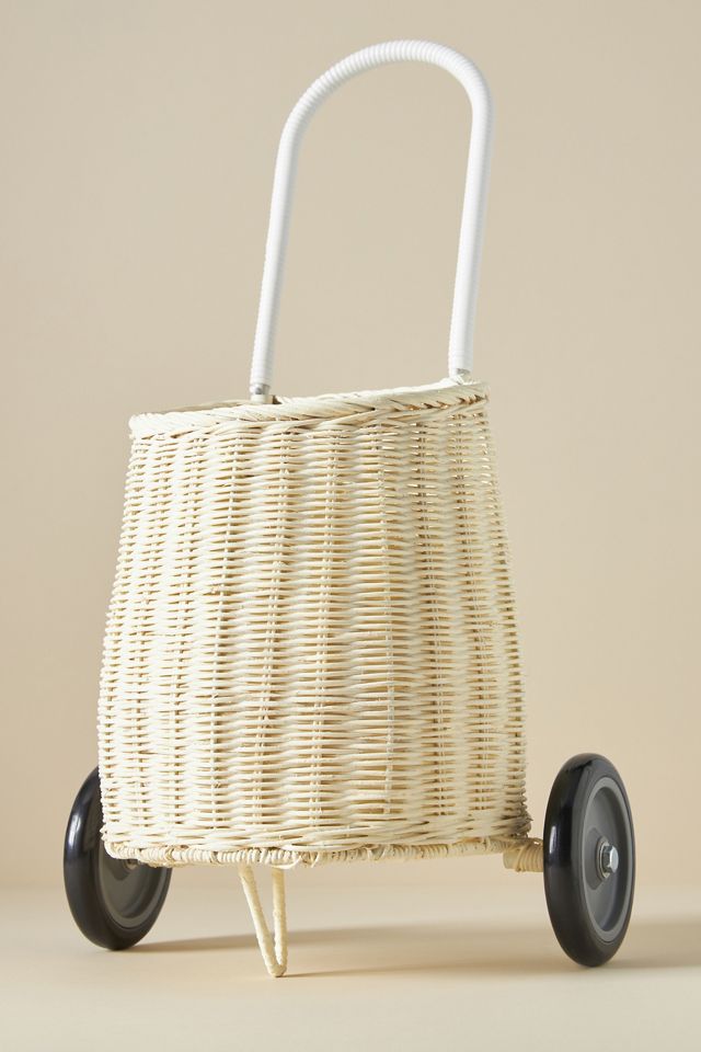 Olli Ella Wicker Luggy Basket #1