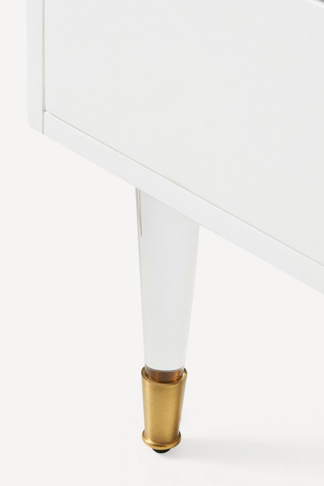Lacquered Regency Six-Drawer Dresser #6