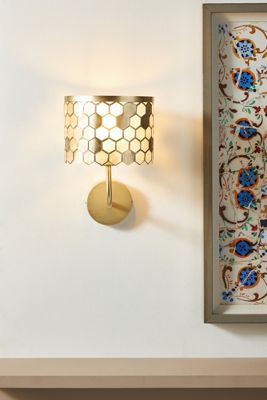 Honeycomb Sconce Wall Light