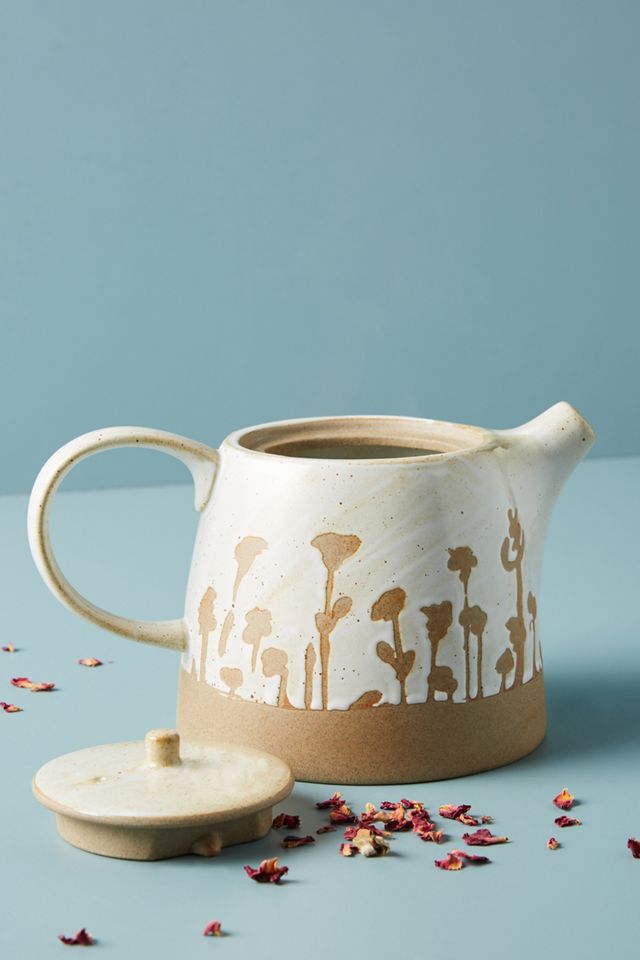 Herbiflora Teapot Anthropologie UK