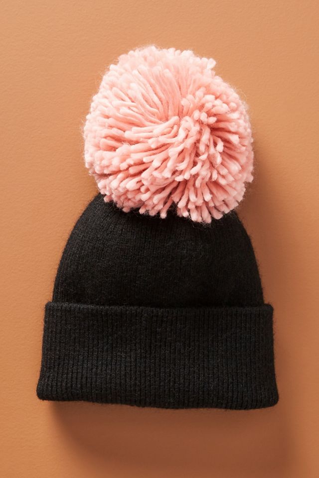 Pick-A-Pom Ribbed Beanie Base #2