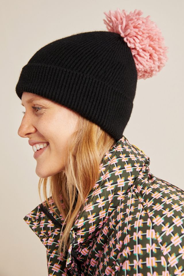 Pick-A-Pom Ribbed Beanie Base #3