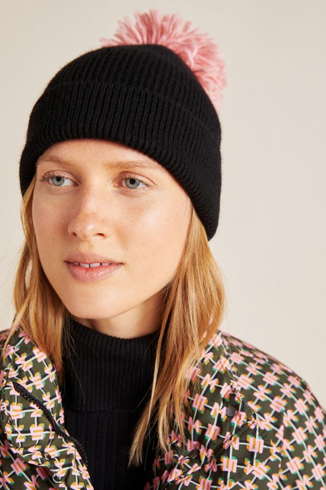 Pick-A-Pom Ribbed Beanie Base #6