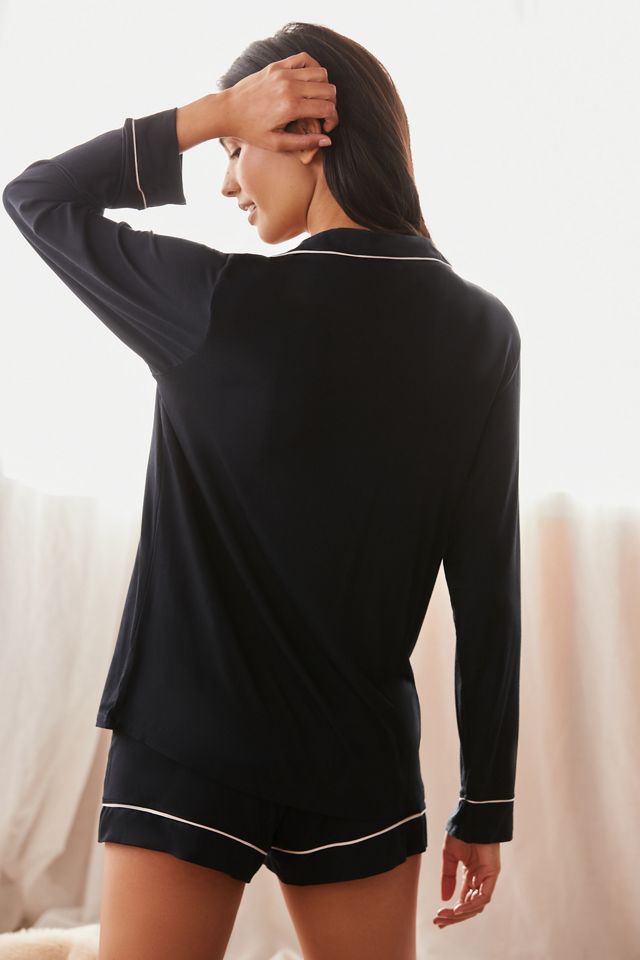 Eberjey Gisele Long-Sleeve Shorts Pajama Set #3