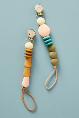 Beaded Pacifier Clip