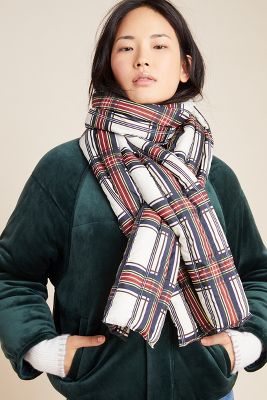 Brigitte Puffer Scarf | Anthropologie