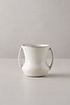 Vanilla Glossed Ceramic Vase #5