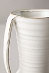 Vanilla Glossed Ceramic Vase #6