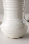 Vanilla Glossed Ceramic Vase #7