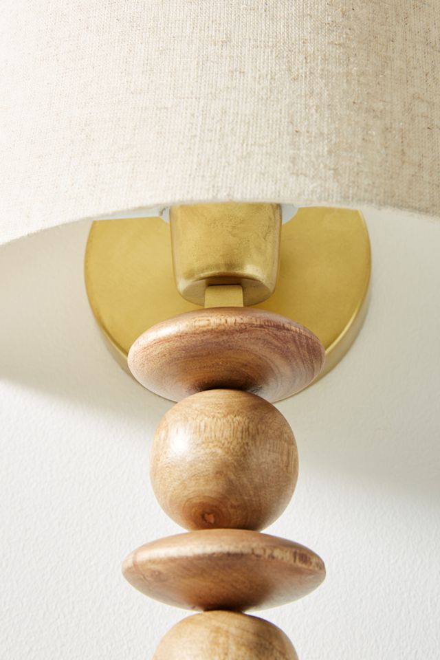 Hudson Wood Sconce Wall Light #4