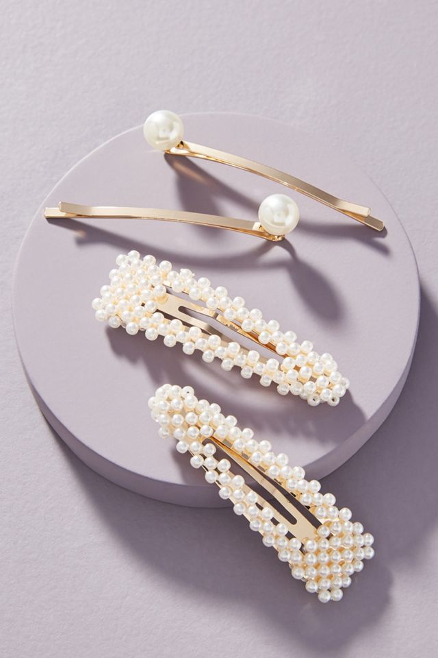 Bennet Pearl Hair Clip Set #1