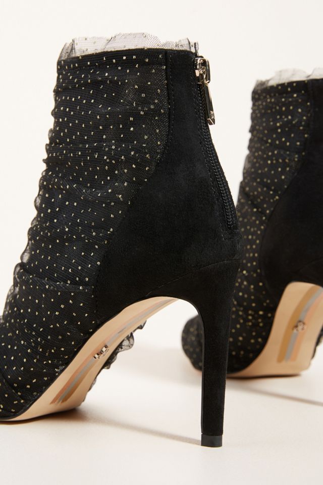 Sam Edelman Farren Glitter Mesh Boots #3