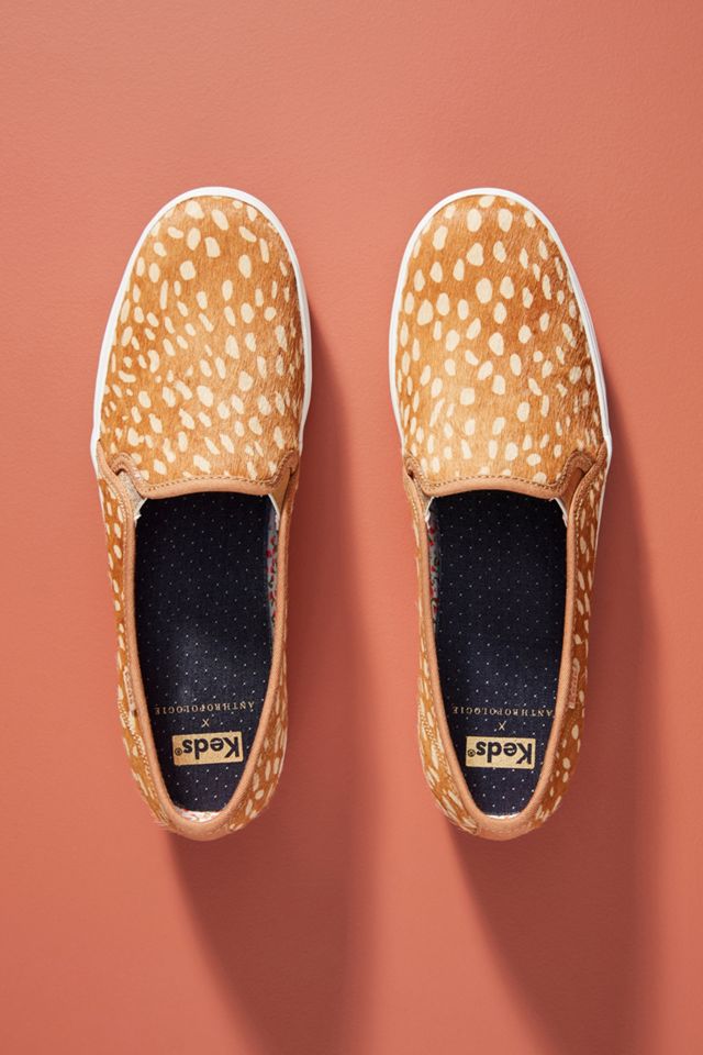 Keds Leopard Platform Slip-On Sneakers #1