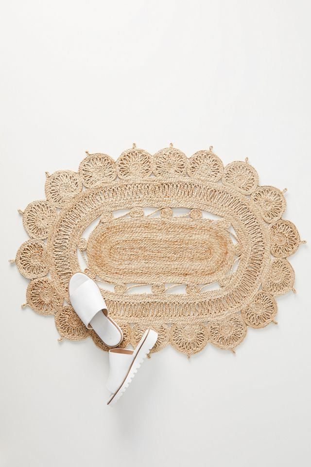 Spiraled Jute Doormat #1