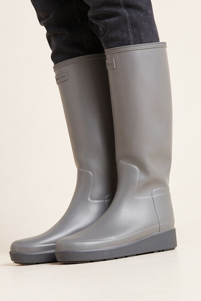Hunter Refined Tall Platform Rain Boots
