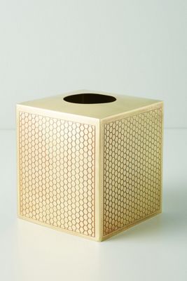 Caja de Pañuelos de Baño Honeycomb